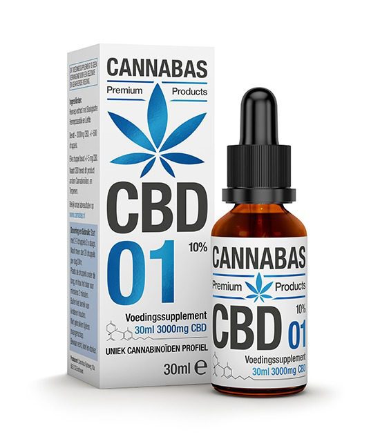 Shop nu Premium CBD Olie 10% | 10 ml of 30 ml | Cannabas.com