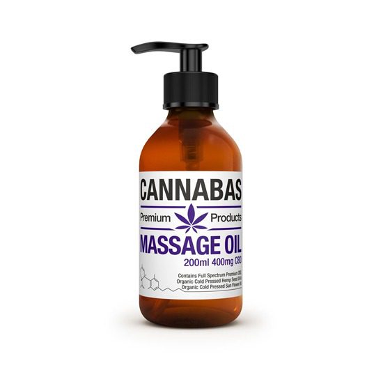 CBD massage olie 400mg 200ml